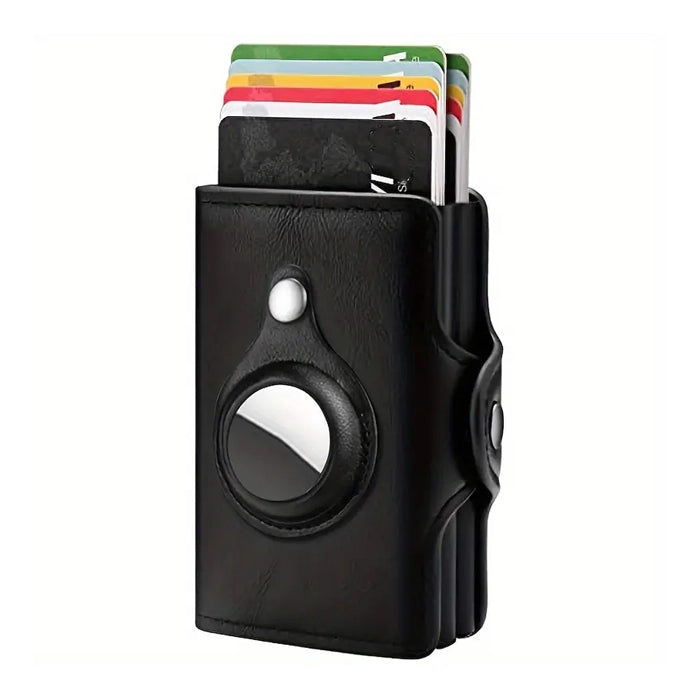 Billetera de cuero Con GPS Incorporado y RFID de aluminio
