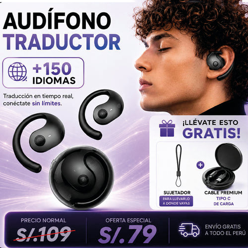 Audífonos Traductores de +150 Idiomas